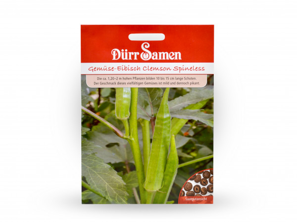 Dürr Samen - Okra/ Gemüse- Eibisch Clemson Spineless